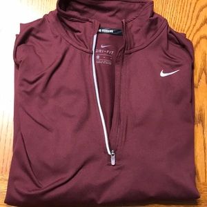 Woman’s Nike DRI-FIT quarter-zip jacket